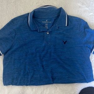 Blue AE Polo